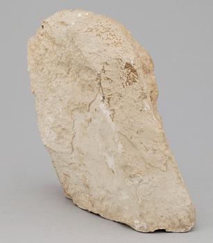 FRAGMENT, kalksten, Egypten, troligen 18-21 dynastin, 1550-945 f Kr.