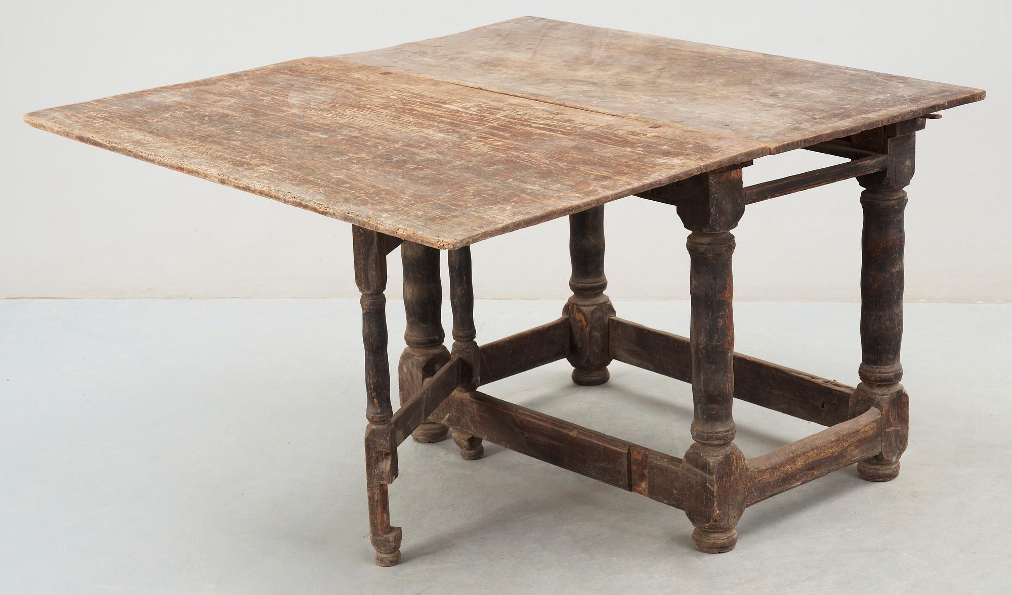 SLAGBORD, barock, 1600/1700-tal.