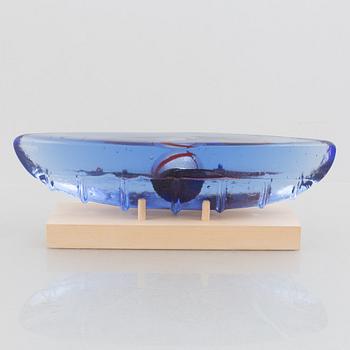 Bertil Vallien, a glass sculpture, Kosta Boda.