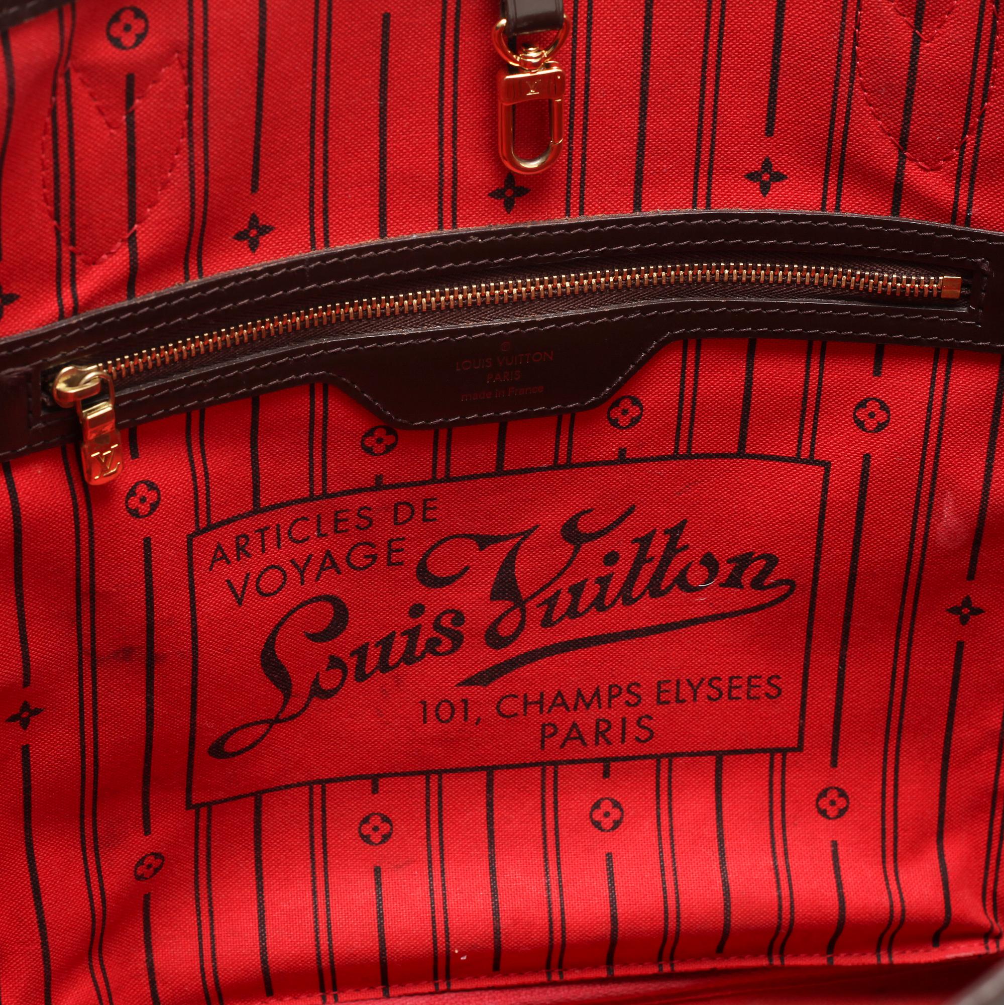 LOUIS VUITTON, "Neverfull", bag.