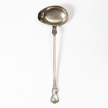 A silver ladle, 'Olga', P.G. Okblad, 1952.
