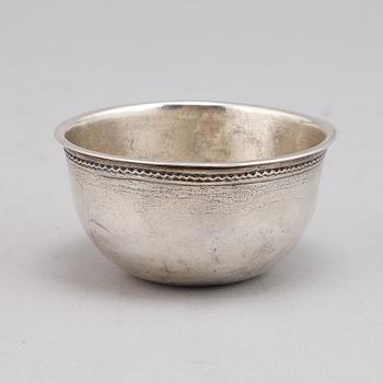 A swedish silver tumbler, mark of Henrik Nourin, Norrköping 1747.