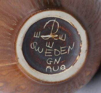 KANNA. Sk oenochoe, stengods, Gunnar Nylund, Rörstrand.