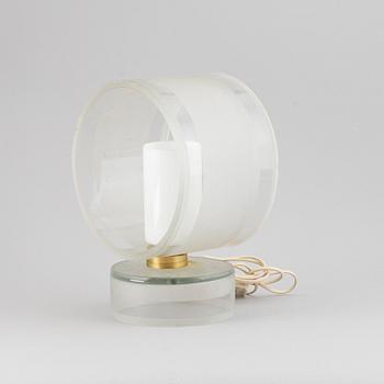 BORDSLAMPA, glas, funkis, 1930-/1940-tal.