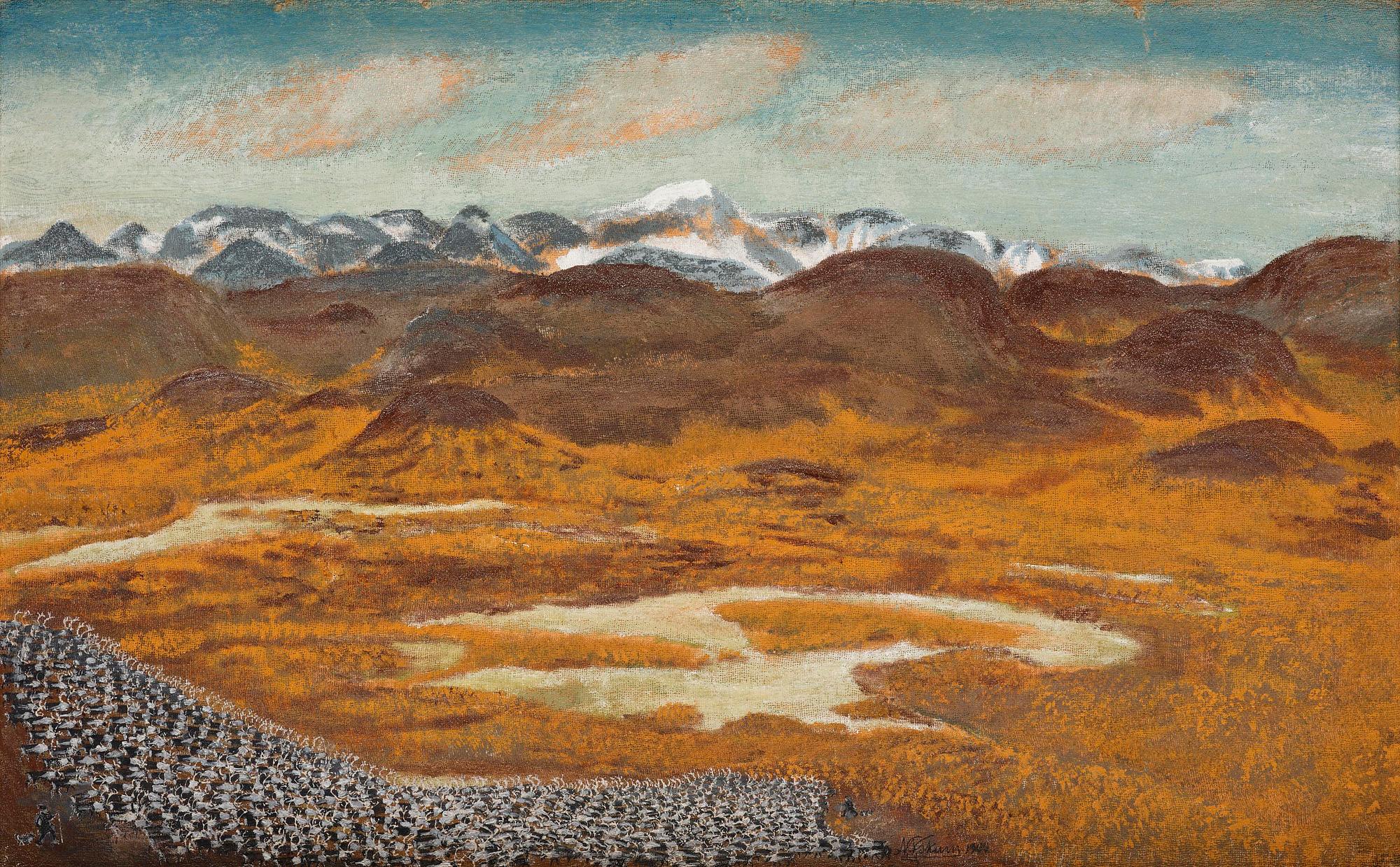 Nils Nilsson Skum, Reindeer herding.