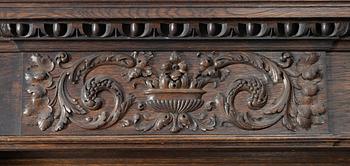 Cabinet, baroque style around the year 1900.