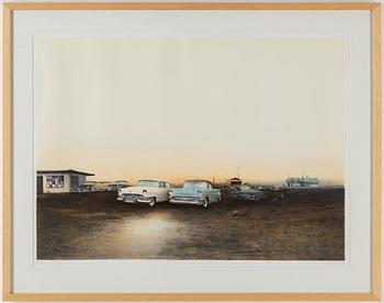 ULF WAHLBERG, lithograph in colours, 2000, signed 36/250.