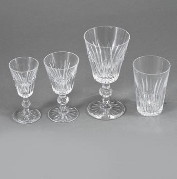 GLASSERVIS, 23 delar, Boda, 1900-tal.