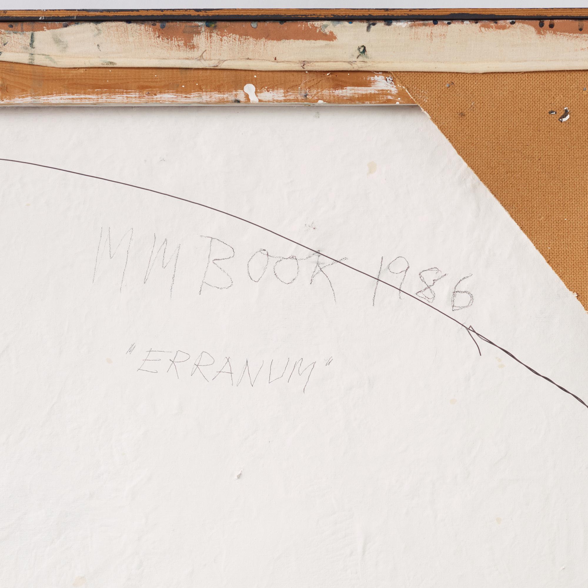 Max Mikael Book, "Erranum".