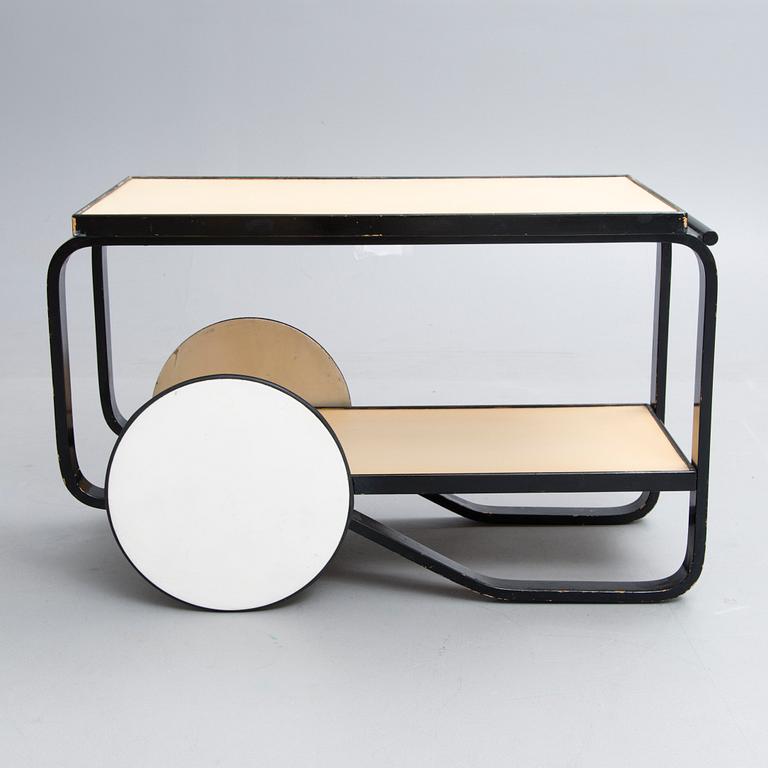ALVAR AALTO, serveringsvagn, modell 98, Artek 1940-tal.