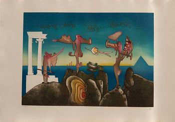 Roberto Matta, mapp "L'Arc, obscure des heures".