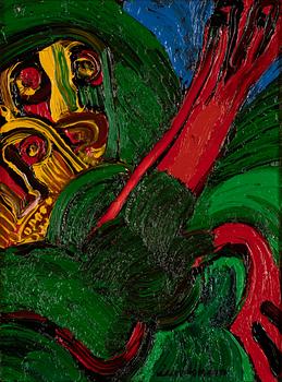 Bengt Lindström, oil on canvas, signed.