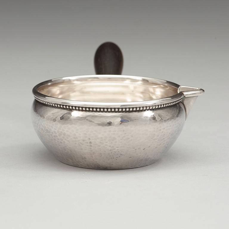 GEORG JENSEN, smörkastrull, Köpenhamn 1933-44, sterling,