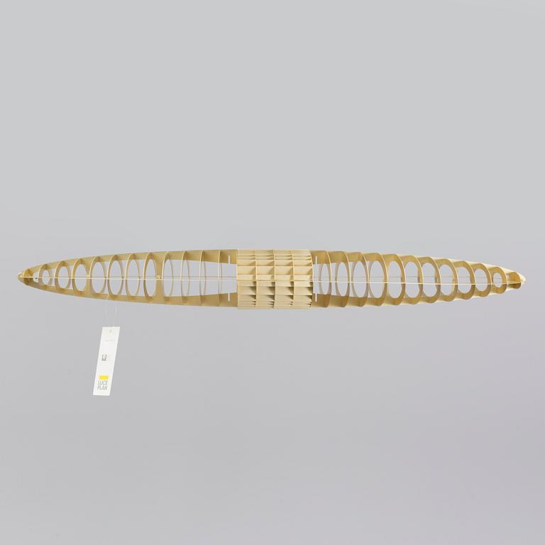 Alberto Meda & Paolo Rizzato, ceiling light, 'Titania limited gold edition', Luceplan.