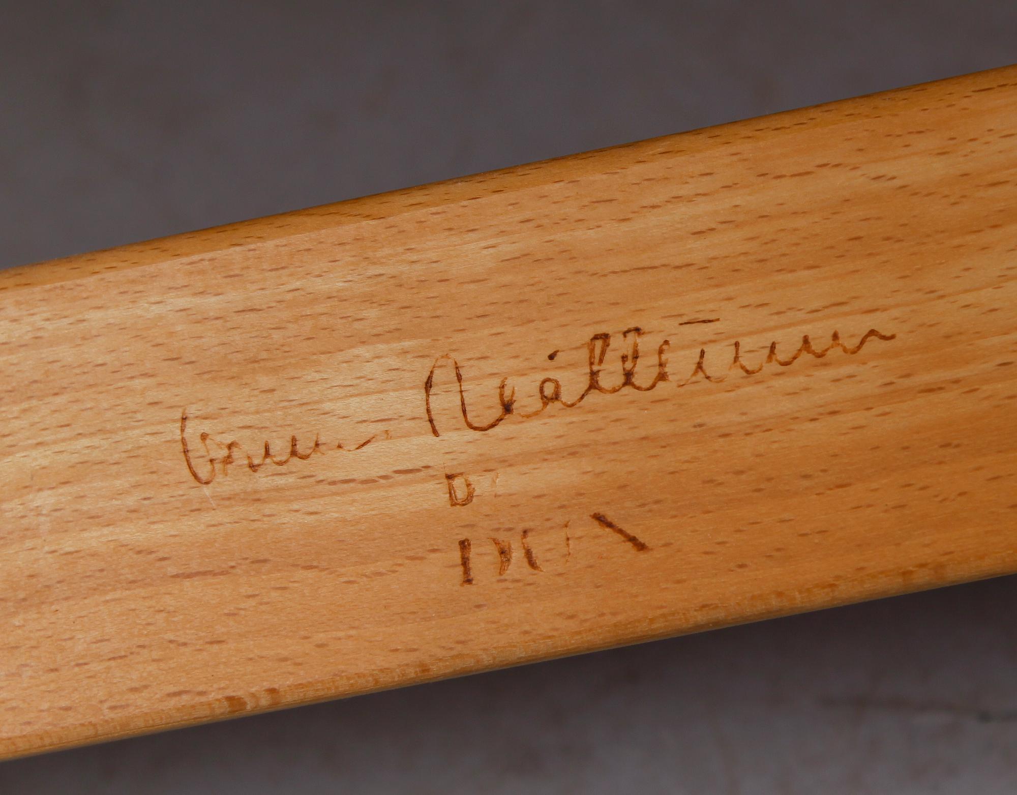 FÅTÖLJ, "Pernilla", Bruno Mathsson, DUX, 1900-talets andra hälft.