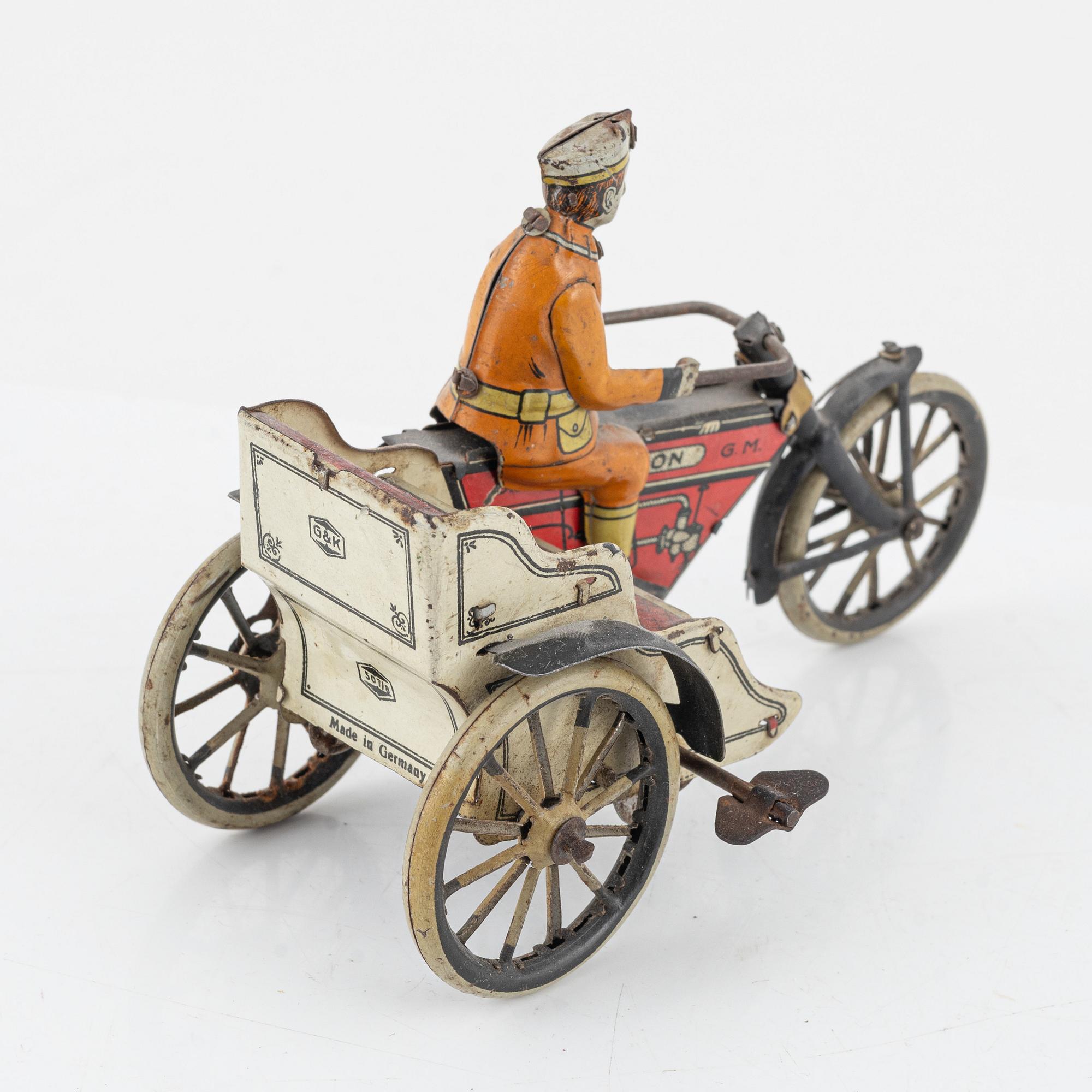 Greppert & Kelch, 507/8, Motorcycle. Germany c. 1910.