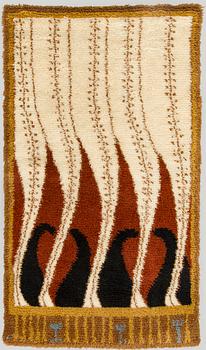 Akseli Gallen-Kallela, rya, modell för Finska handarbetets vänner. Ca 200 x 150 cm.