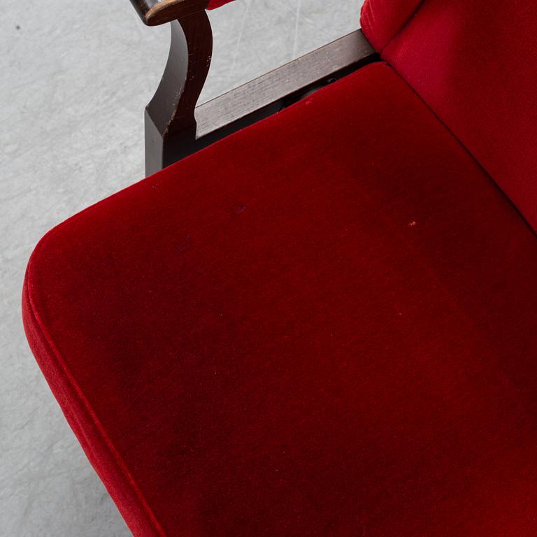 A Carl Malmsten 'Konsert' chair from Nordiska Kompaniet, circa 1926.