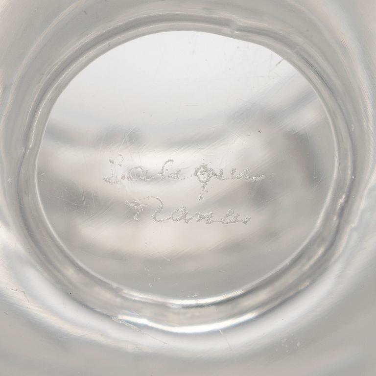 Skål, glas Lalique Frankrike.