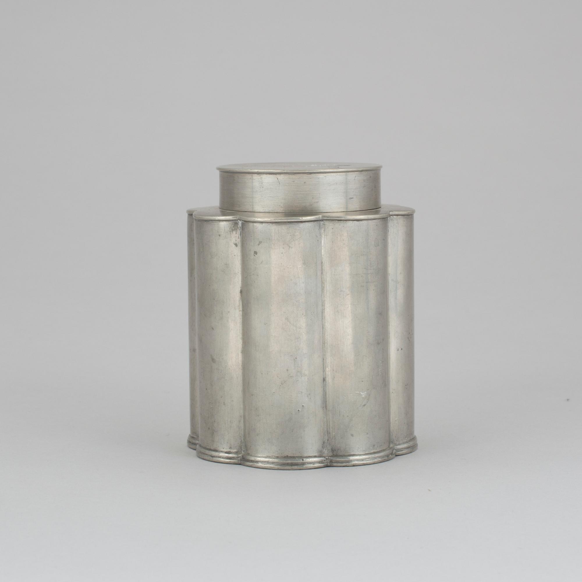 TÉDOSA, tenn, Nils Fougstedt, Herman Bergmans konstgjuteri, Stockholm, 1931.
