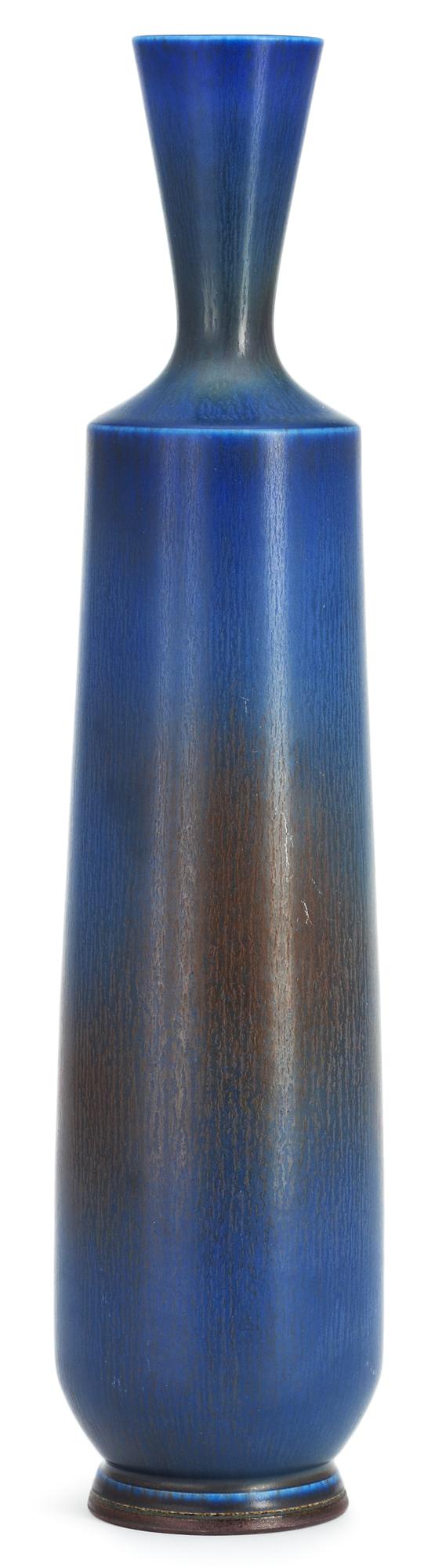 A Berndt Friberg stoneware vase, Gustavsberg studio 1962.