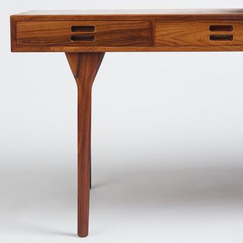 Nanna Ditzel, a desk, Søren Willadsen Møbelfabrik, Denmark, 1950s.