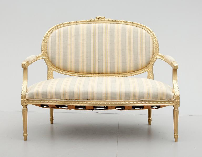 SOFFA, gustaviansk stil, 1900-talets mitt.