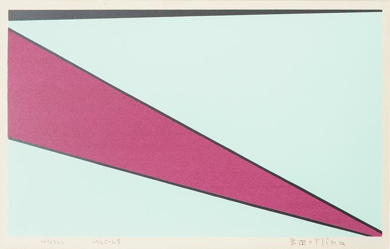 Olle Bærtling, "Ukie". From the suite: "The Angles of Open Form Infinite Space from Cinètisme to Open Form 1949 - 1968".