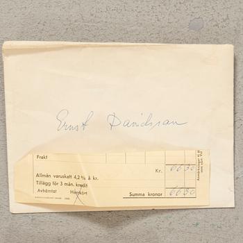 Unknown artist 20th century, "The ship Belöningen, Brantevik".