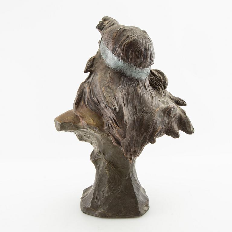 Okänd konstnär 1800/1900-tal, skulptur "Cleopâtre".