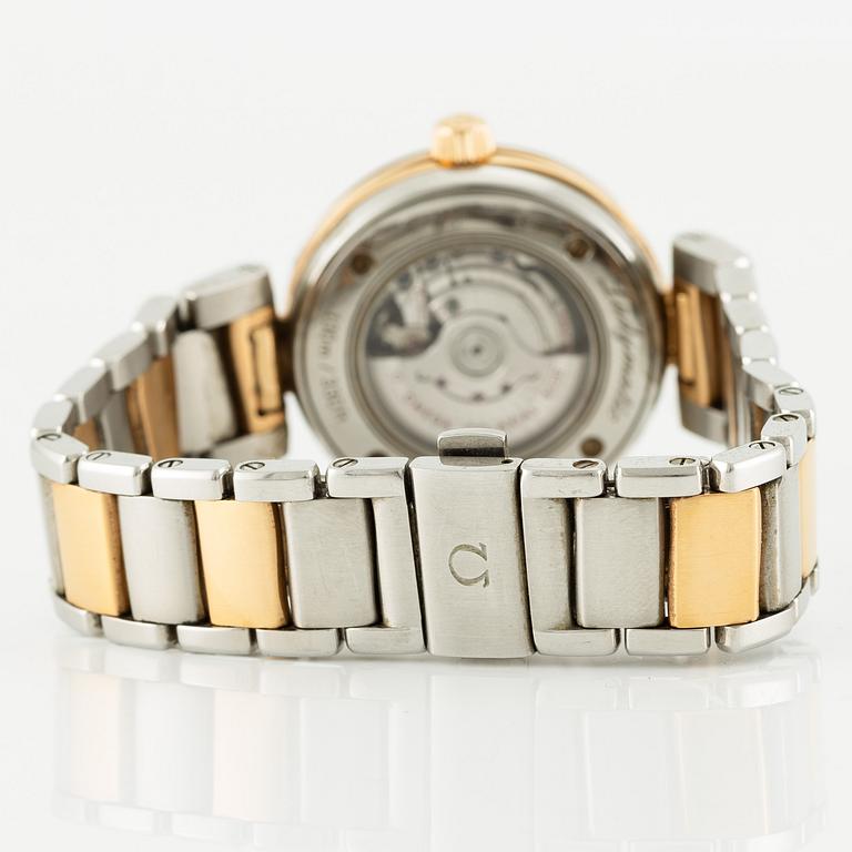 Omega, De Ville, Ladymatic, Co-Axial, "Diamond Dial", wristwatch, 34 mm.