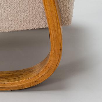 Miroslav Navratil, fåtölj, "Tank chair" Tjeckien 1950-tal.