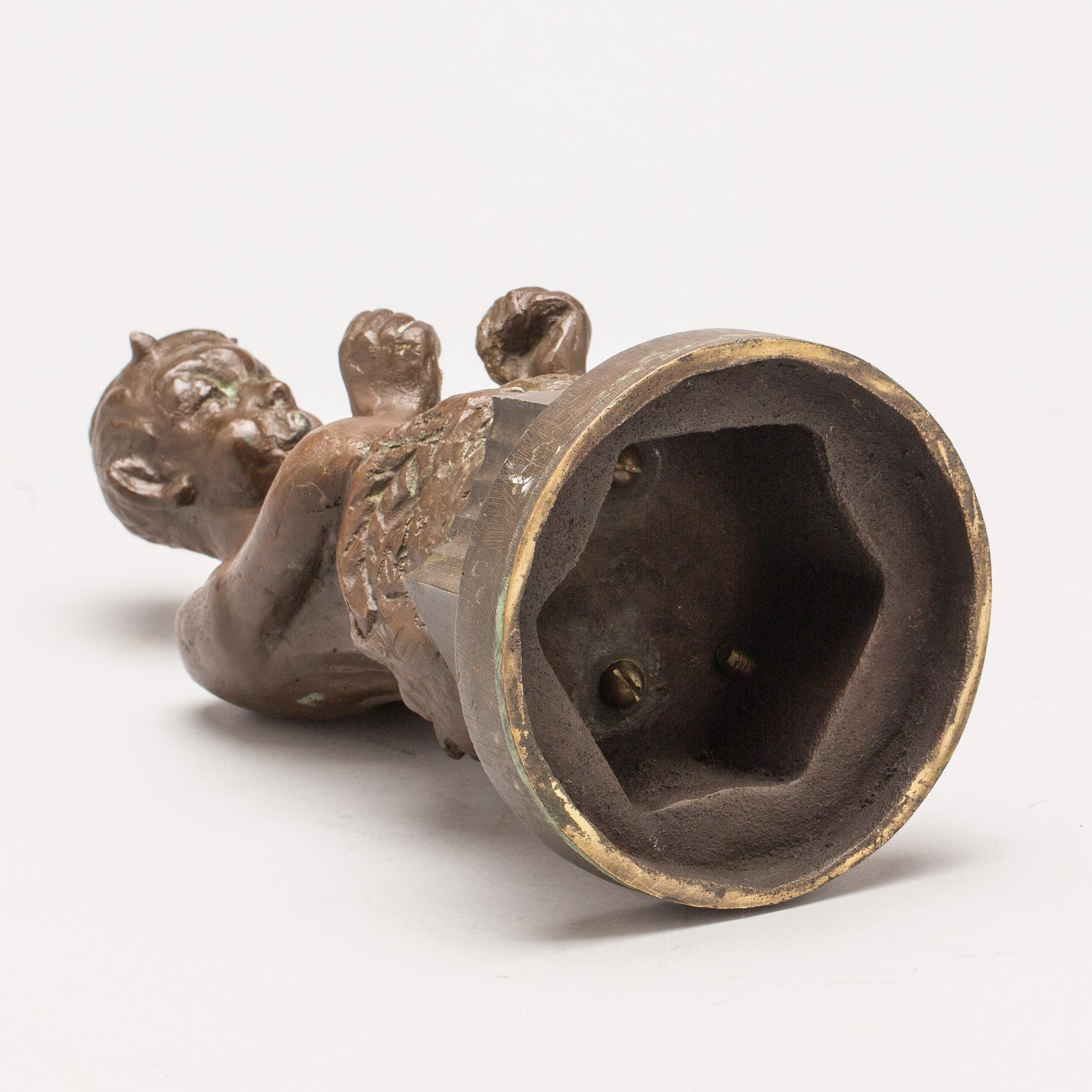 SKULPTUR, brons, ej signerad. 1900-tal.
