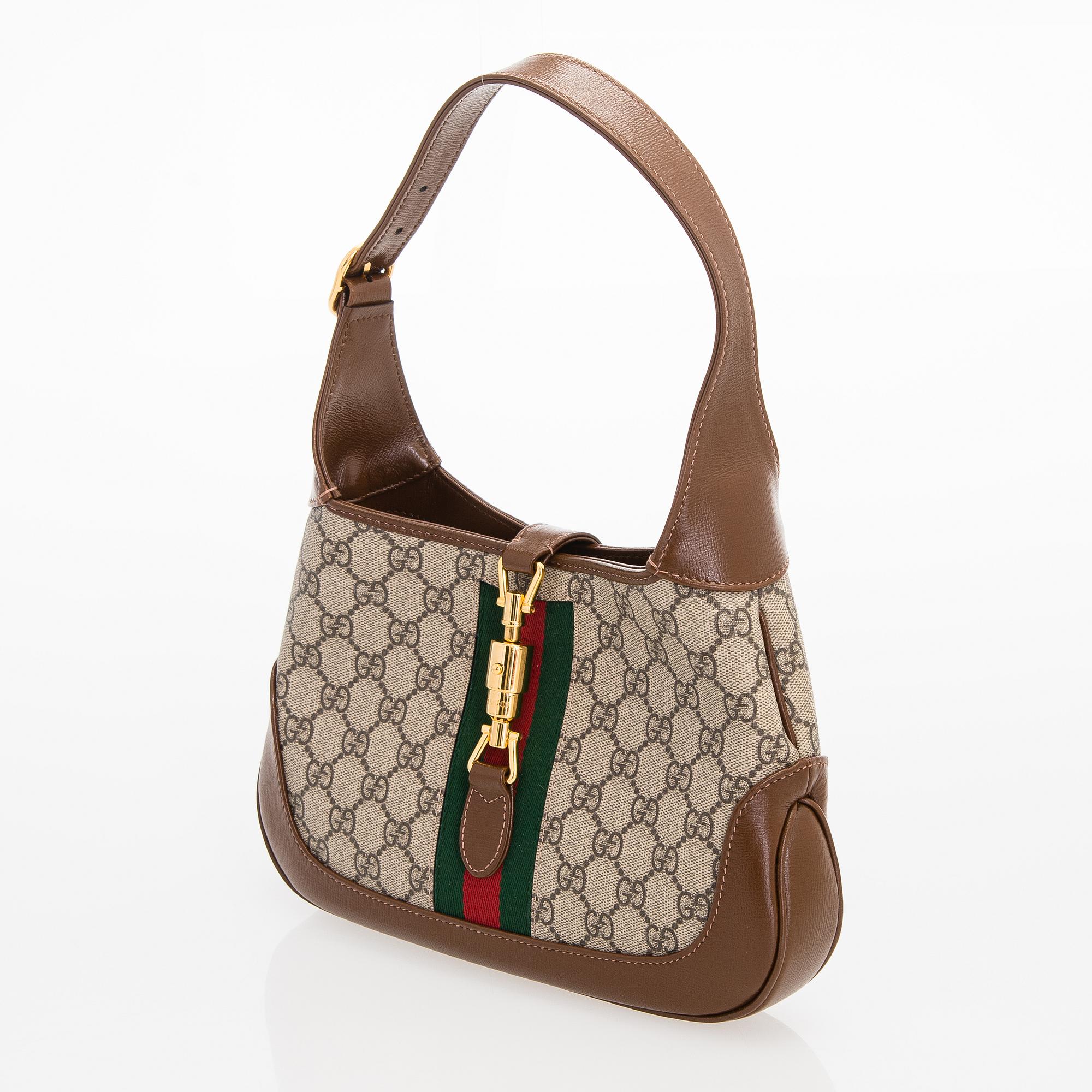Gucci, a monogram 'Jackie' Bag.