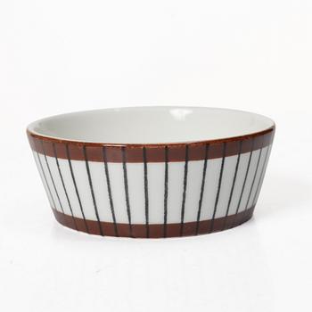 Stig Lindberg, Coffee service, 16 pieces, porcelain, “Spisa Ribb”, Gustavsberg.