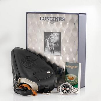 LONGINES, wrist watch, Charles Lindbergh, Limited Edition, chronograph, 42mm.