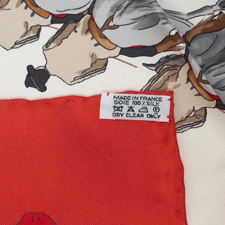 Hermès, scarf, "Real Escuela Andaluza Del Arte Ecuestre".