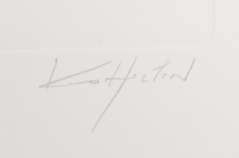 JÖRGEN BOBERG, mapp med 7 etsningar, signerade, numrerade 43/130.