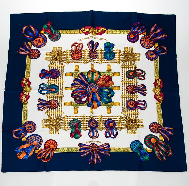 SCARF, "Les Rubans du Cheval", Hermès.