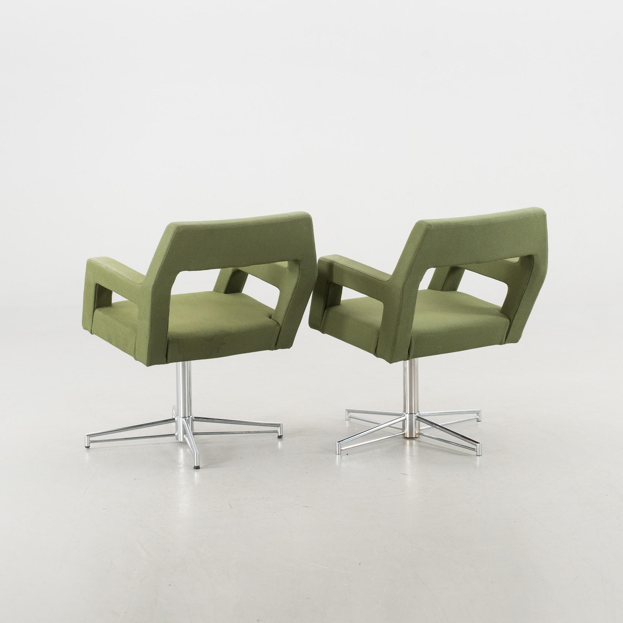 KARMSTOLAR 2 st Johansson design "Largo", 1900-talets senare del.