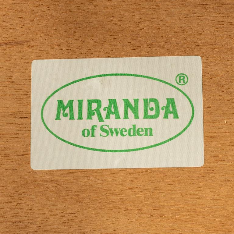 A SET OF FOUR MIRANDA OF SWEDEN CHAIRS.