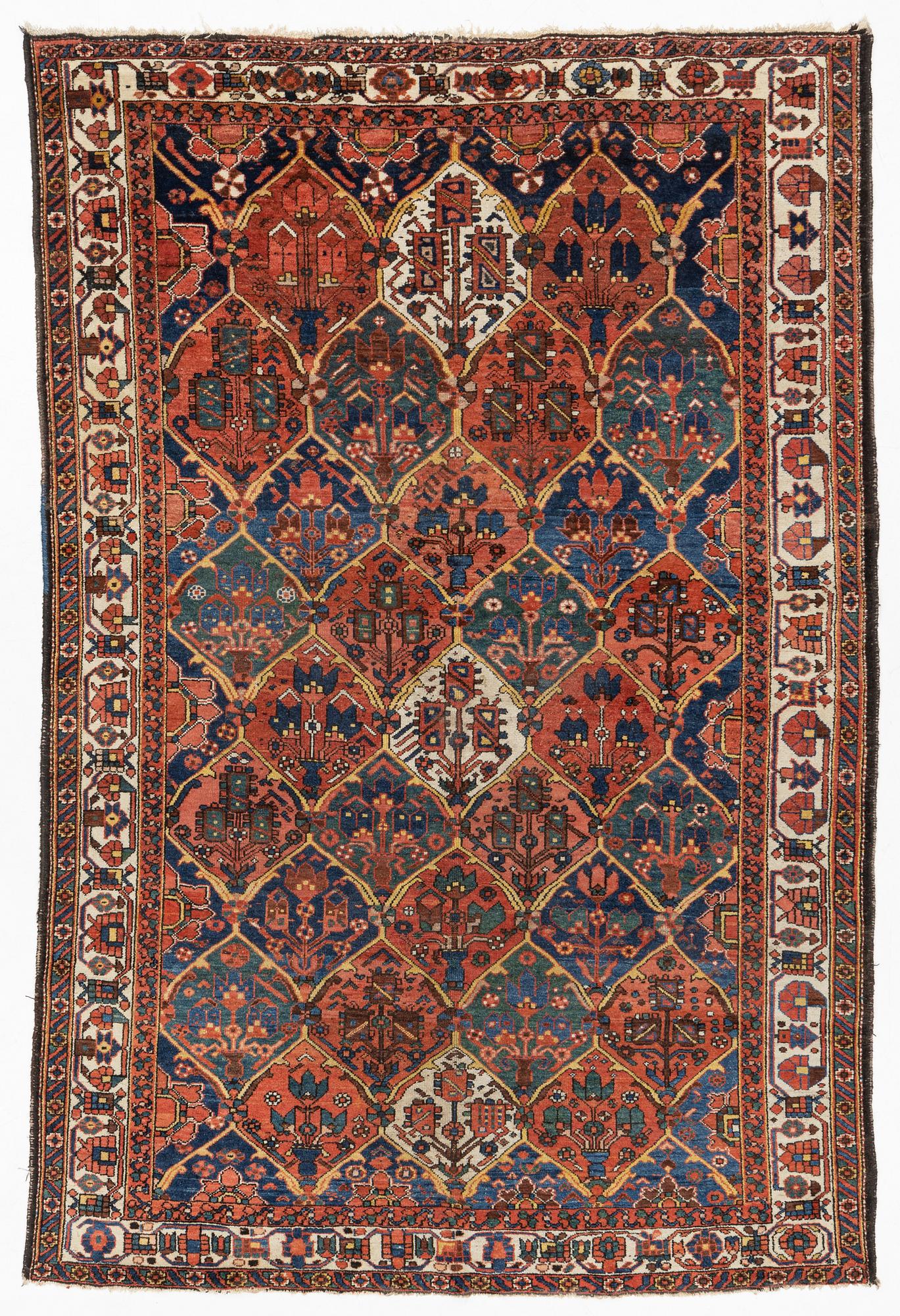 Matta, semiantik, Bakhtiari, ca 303 x 200 cm.