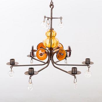 Erik Höglund ljuskrona Boda Smide 1900-talets senare del smide.