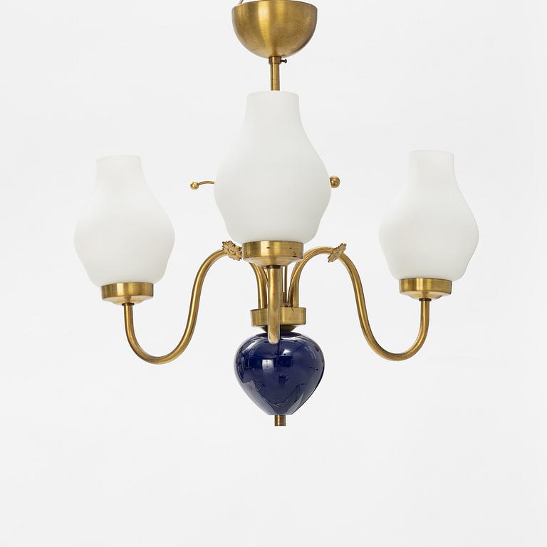 A Swedish Modern ceiling light, mid 20th Century.