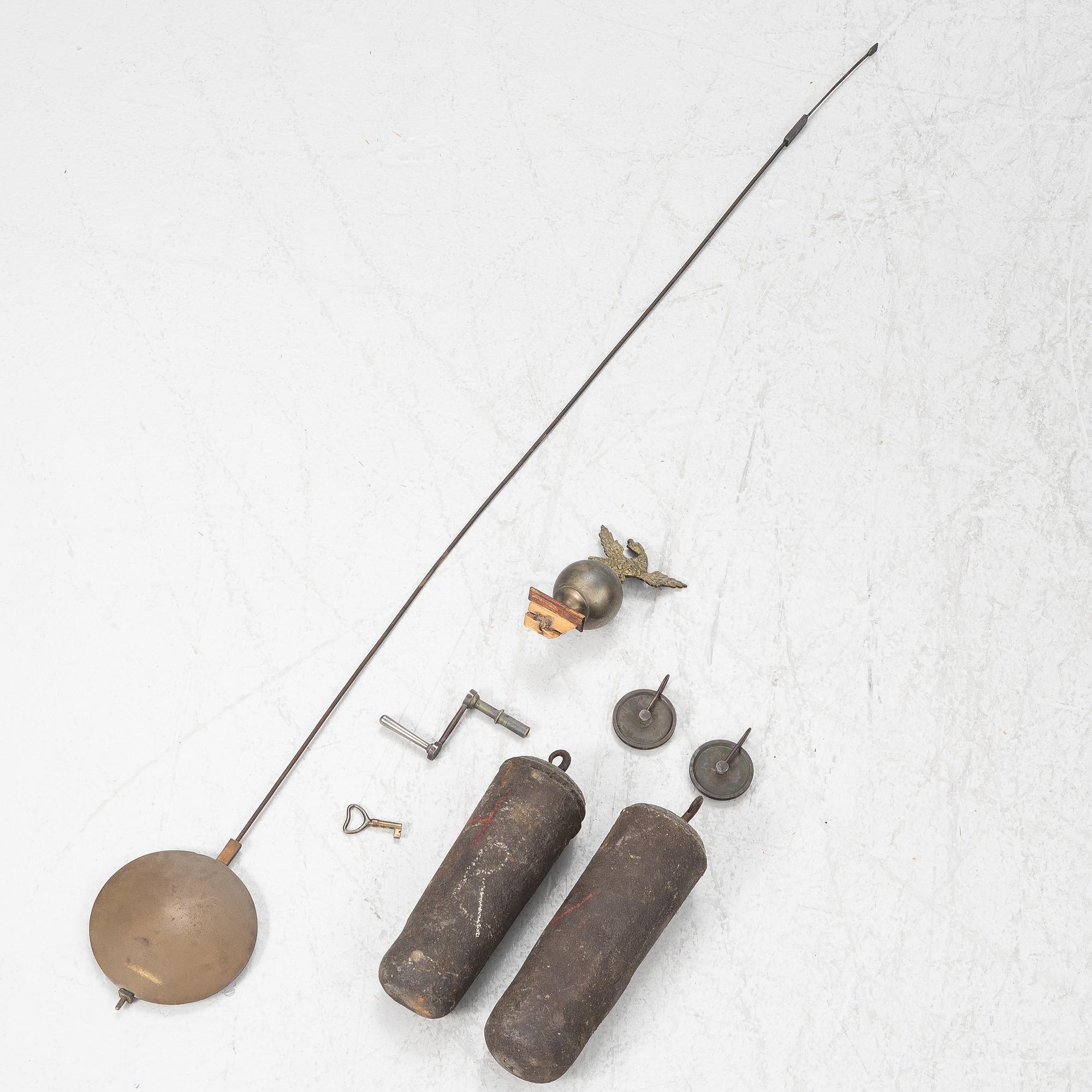 Grandfather clock, 18th-19th Century.