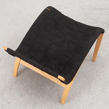 Bruno Mathsson, A "Pernilla" ottoman, Bruno Mathsson International, Sweden, 2012.