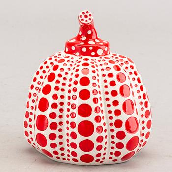 Yayoi Kusama, efter, objekt/multipel, "Pumpkin", utgiven av Benesse Holdings Inc., Naoshima, Japan, 2013.