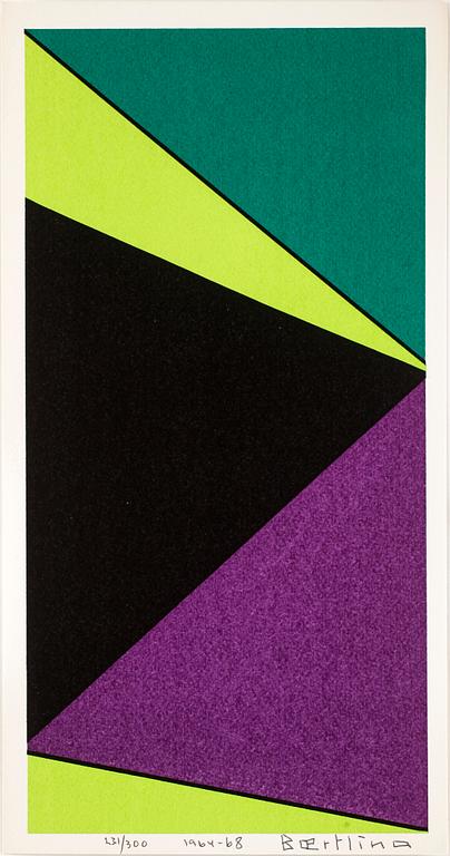 OLLE BAERTLING, färgserigrafi, 1964-68, signerad och numrerad 231/300.