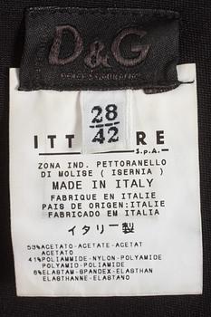 KLÄNNING, D&G.