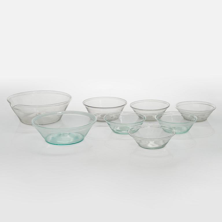 Viilivateja, 2 kpl ja viilikehloja, 6 kpl, 1800-luku.